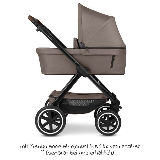 ABC Design Passeggino Samba 2 con seggiolino sportivo (a partire da circa 9 mesi) - Pure - Nature