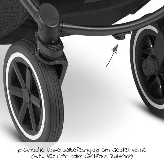 ABC Design Buggy & Sportwagen Samba mit Sportsitz (ab ca. 9 Monate) - Pure Edition - Berry