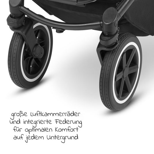 ABC Design Buggy & Sportwagen Samba mit Sportsitz (ab ca. 9 Monate) - Pure Edition - Berry