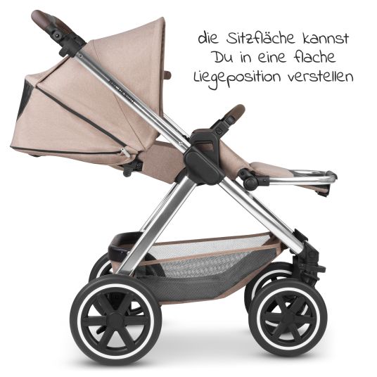 ABC Design Buggy & Sportwagen Samba mit Sportsitz (ab ca. 9 Monate) - Pure Edition - Grain