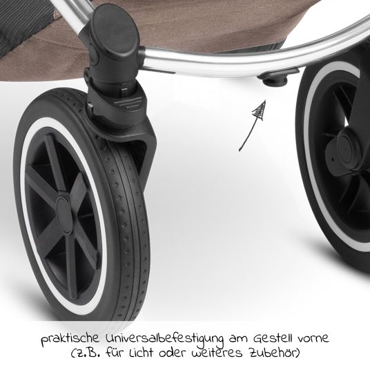 ABC Design Buggy & Sportwagen Samba mit Sportsitz (ab ca. 9 Monate) - Pure Edition - Grain