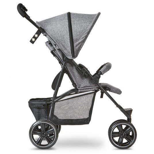 ABC Design Buggy & Stroller Treviso 3 - Circle Line with recline function and whitewall tires - Woven Graphite