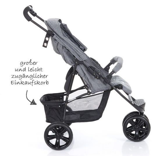 ABC Design Buggy Treviso 3 - Woven-Anthracite (Circle-Line)