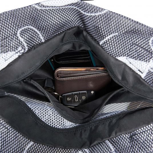 ABC Design Shopping bag for stroller slider (handle) - Black