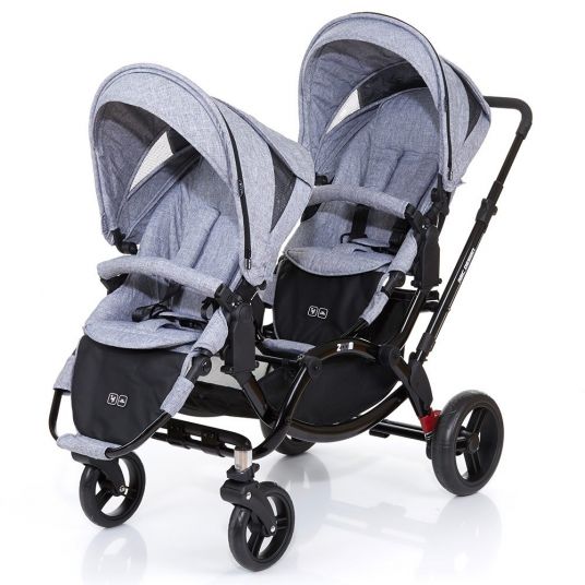 ABC Design Sibling carriage Zoom - Graphite Black