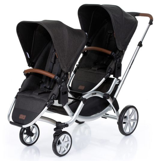 ABC Design Sibling carriage & twin stroller Zoom - Piano