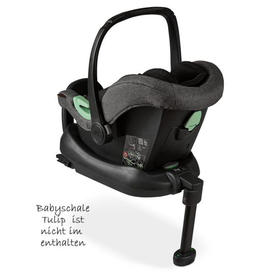 ABC Design Isofix Base für Babyschale Tulip (Basis für Autositz) - Black