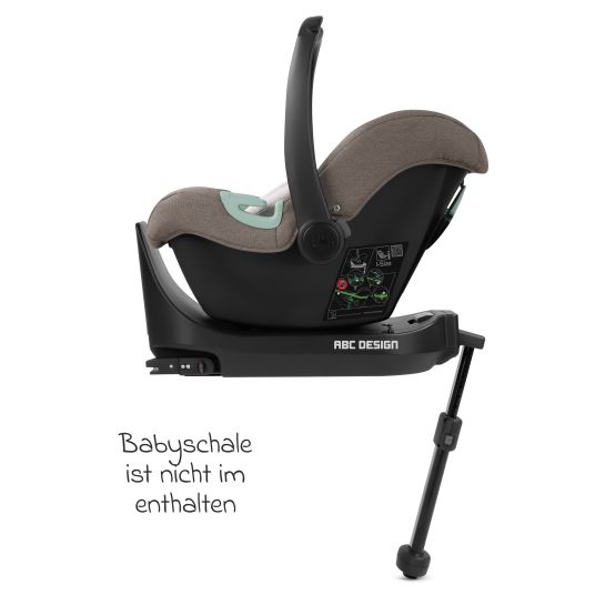 ABC Design Isofix Base Root (rotates 360°) for Tulip and Lily - Black