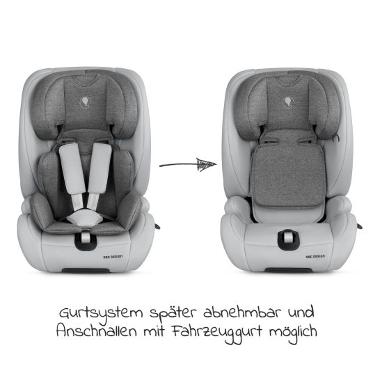 ABC Design Aspen 2 Fix i-Size child car seat (from 15 months to 12 years) - Pearl