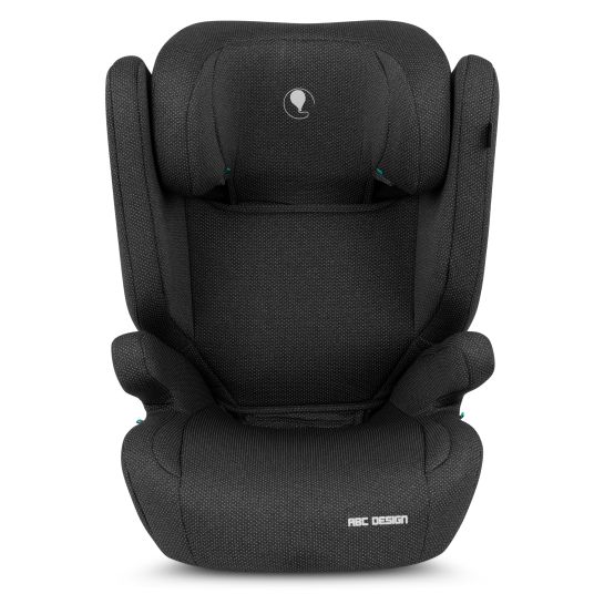 ABC Design Mallow 2 Fix i-Size child car seat (from 3-12 years) - also suitable for cars without Isofix system - Bubble