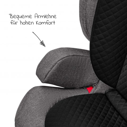 ABC Design Mallow child seat (car seat group 2/3) - Diamond Edition - Asphalt