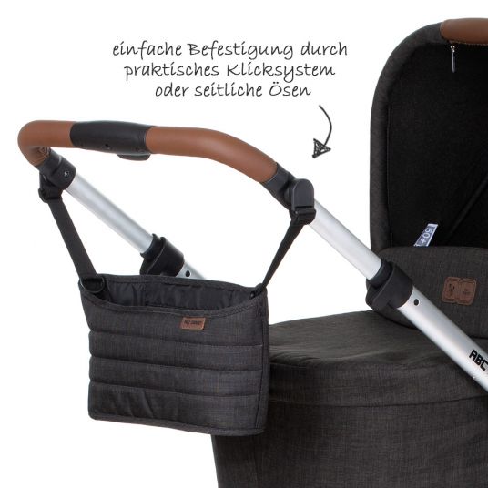 ABC Design Stroller Organizer incl. small additional bag - Piano