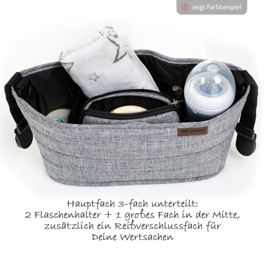 ABC Design Kinderwagen Organizer inkl. kleiner Zusatztasche - Piano