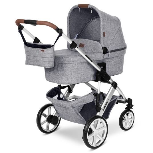 ABC Design Kinderwagen Organizer mit Zusatztasche - Graphite Grey