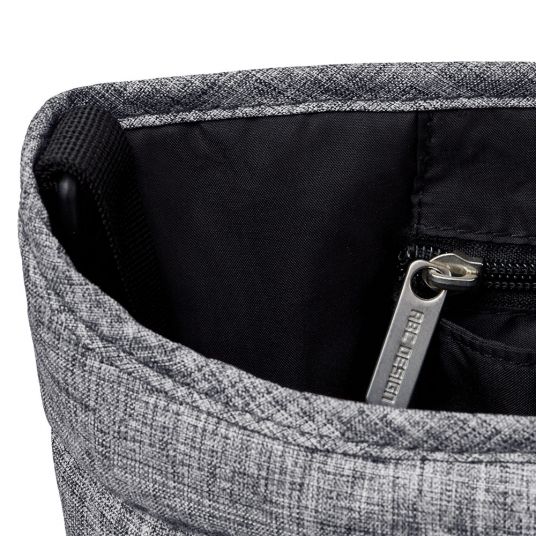 ABC Design Stroller organizer with extra pocket - Graphite Grey