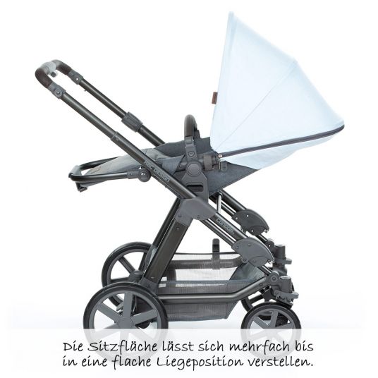 ABC Design Condor 4 pushchair - incl. baby bath & sports seat - Ice
