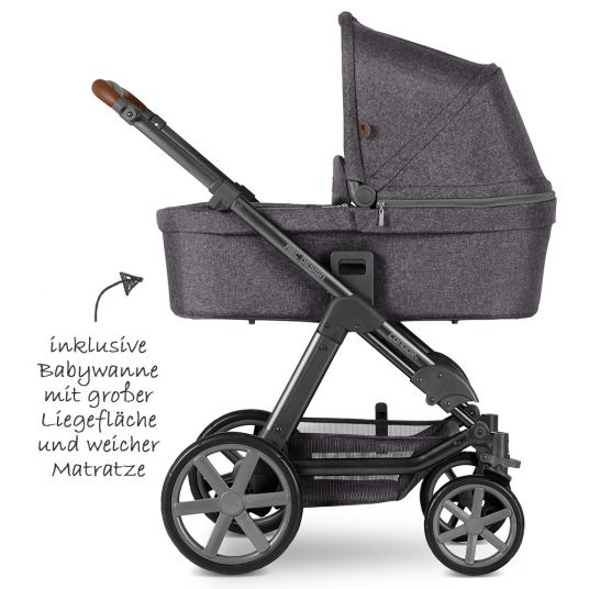 ABC Design Combi stroller Condor 4 - incl. carrycot & sport seat - Street
