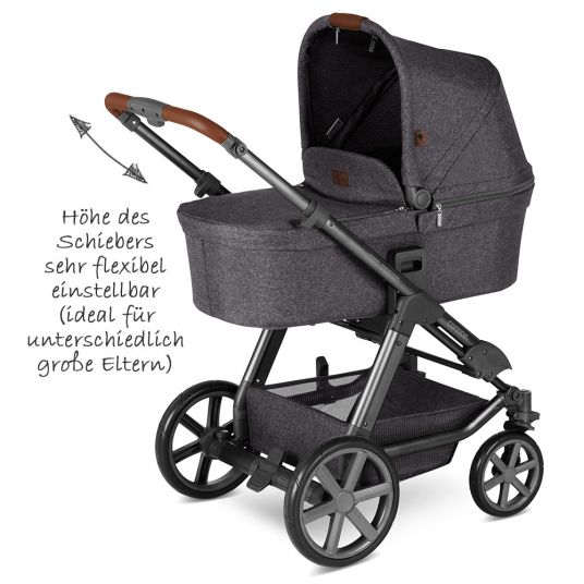 ABC Design Kombi-Kinderwagen Condor 4 - inkl. Babywanne & Sportsitz - Street