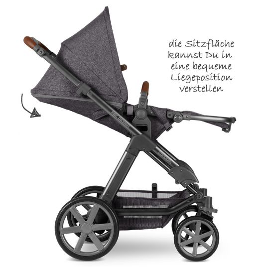 ABC Design Combi stroller Condor 4 - incl. carrycot & sport seat - Street