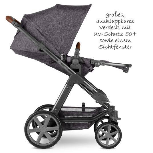 ABC Design Kombi-Kinderwagen Condor 4 - inkl. Babywanne & Sportsitz - Street