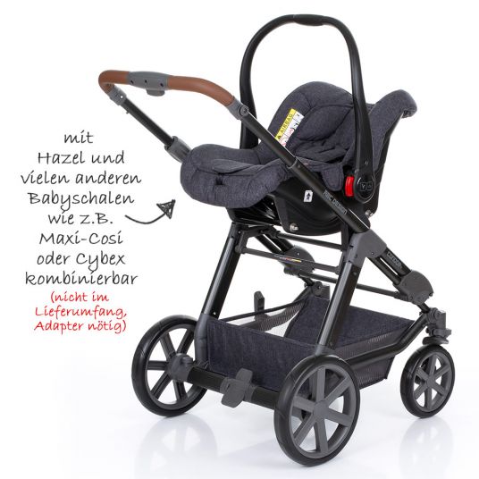 ABC Design Kombi-Kinderwagen Condor 4 - inkl. Babywanne, Sportsitz und XXL Zubehörpaket - Street