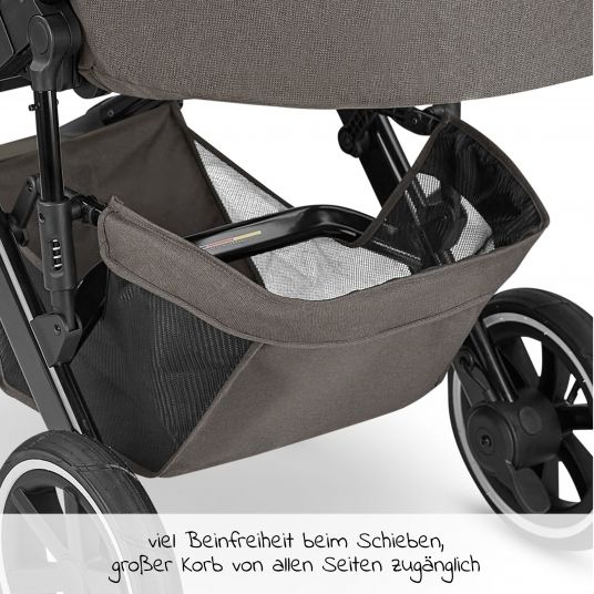 ABC Design Kombi-Kinderwagen Salsa 4 Air - inkl. Babywanne & Sportsitz - Diamond Edition - Herb