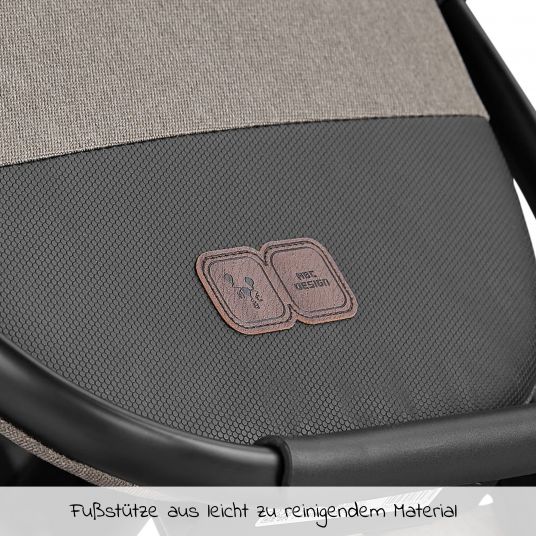 ABC Design Passeggino Salsa 4 Air Combi - incluso navicella e seggiolino sportivo - Fashion Edition - Nature
