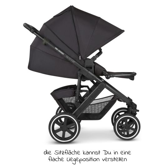 ABC Design Kombi-Kinderwagen Salsa 4 Air - inkl. Babywanne & Sportsitz - Ink