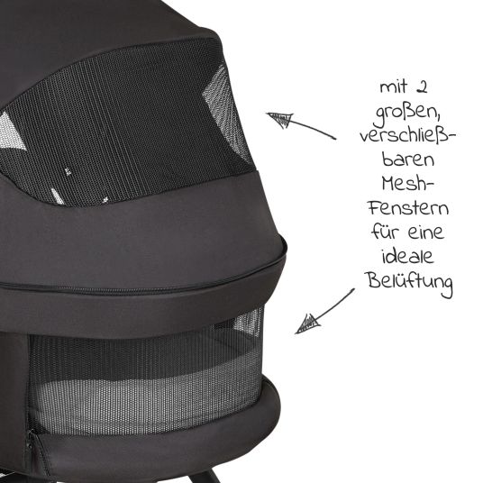 ABC Design Salsa 4 Air baby carriage - incl. carrycot & sports seat - Ink