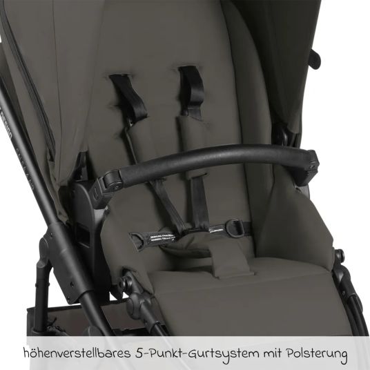 ABC Design Kombi-Kinderwagen Salsa 4 Air - inkl. Babywanne & Sportsitz mit Wickeltasche & XXL Zubehörpaket - Cloud