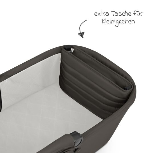 ABC Design Salsa 4 Air baby carriage incl. carrycot & sports seat with XXL accessory pack - Cloud