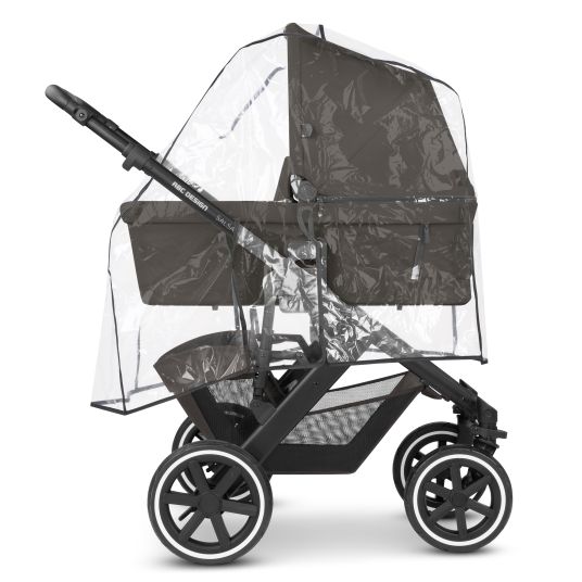 ABC Design Salsa 4 Air baby carriage incl. carrycot & sports seat with XXL accessory pack - Cloud