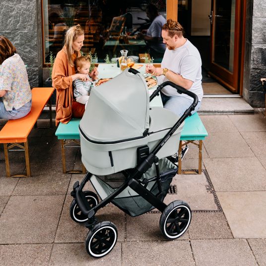 ABC Design Salsa 4 Air baby carriage - incl. carrycot & sports seat with XXL accessory pack - Pine