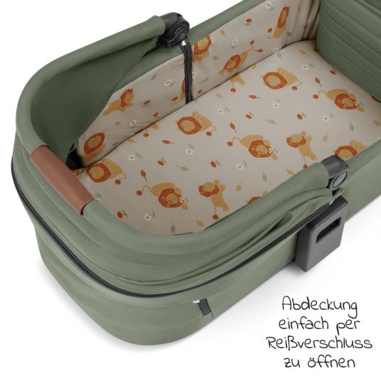 ABC Design Salsa 4 Air baby carriage - incl. carrycot & sports seat - Olive