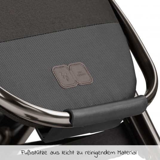 ABC Design Kombi-Kinderwagen Salsa 4 Air - inkl. Babywanne, Sportsitz und XXL Zubehör-Paket - Diamond Edition - Dolphin