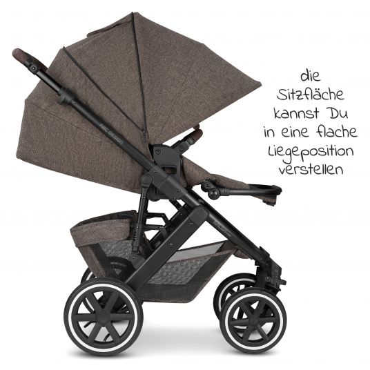 ABC Design Kombi-Kinderwagen Salsa 4 Air - Sportsitz (ohne Babywanne) - Fashion Edition - Braid