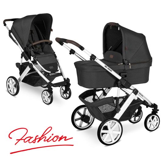 ABC Design Combi stroller Salsa 4 - incl. carrycot & sport seat - Fashion Edition - Fox