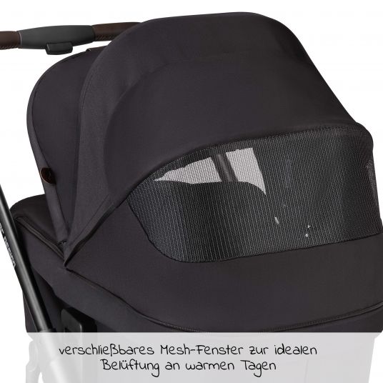 ABC Design Combi stroller Salsa 4 - incl. carrycot & sport seat - Fashion Edition - Midnight