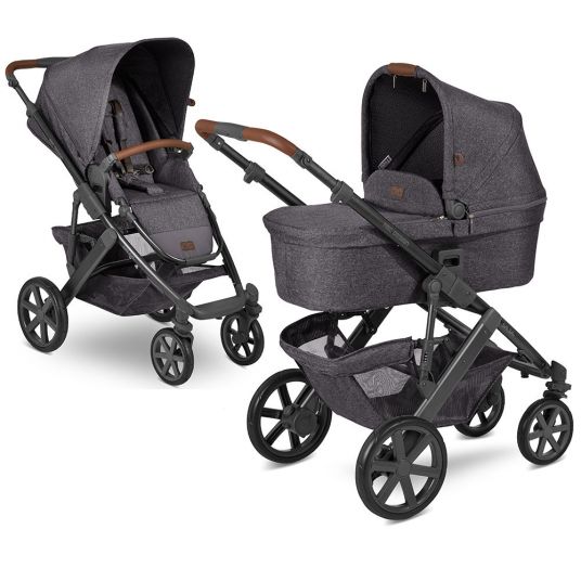 ABC Design Combi stroller Salsa 4 - incl. carrycot & sport seat - Street