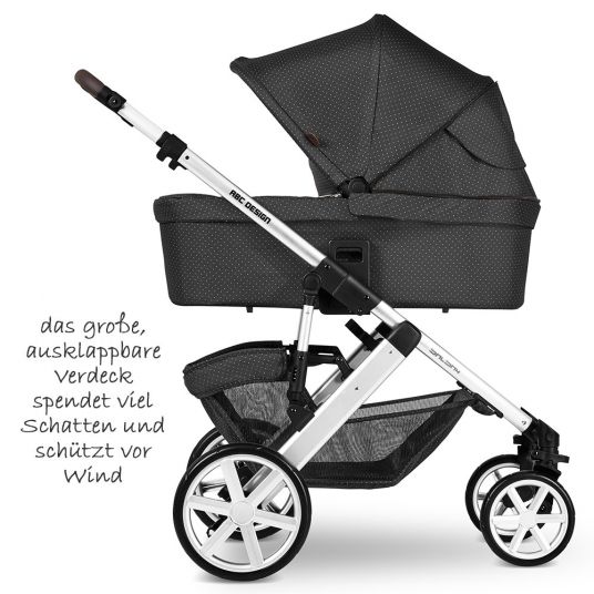 ABC Design Combi stroller Salsa 4 - incl. baby bath, sport seat & winter footmuff - Fashion Edition - Fox