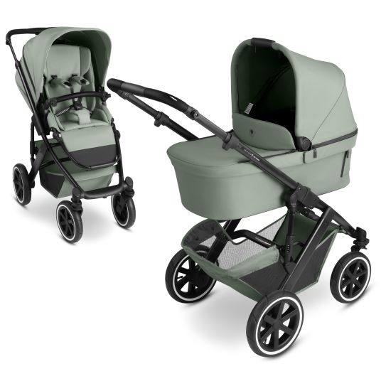 ABC Design Salsa 5 Air baby carriage incl. carrycot & sports seat - Pine