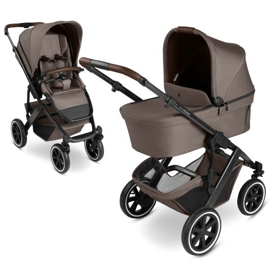 ABC Design Salsa 5 Air baby carriage incl. carrycot & sports seat - Pure - Nature