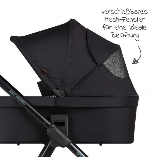 ABC Design Combi stroller Samba - incl. carrycot, sport seat & XXL accessories package - Fashion Edition - Midnight