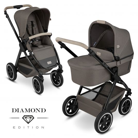 ABC Design Combi stroller Samba - incl. baby bath and sport seat - Diamond Edition - Herb