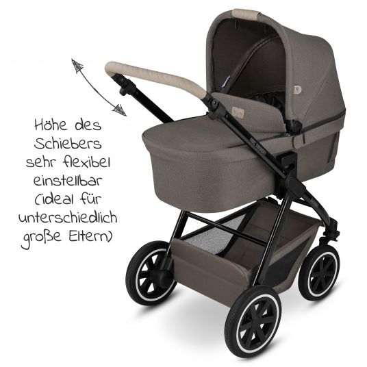 ABC Design Kombi-Kinderwagen Samba - inkl. Babywanne und Sportsitz - Diamond Edition - Herb