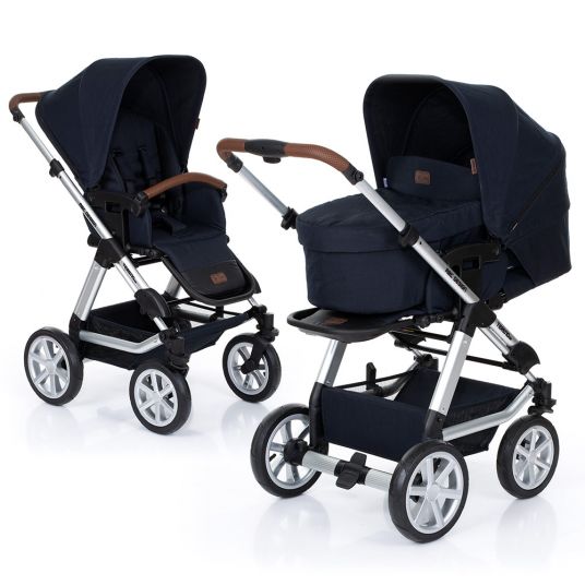 ABC Design Tereno 4 Air pushchair - incl. baby bath and sports seat - Shadow