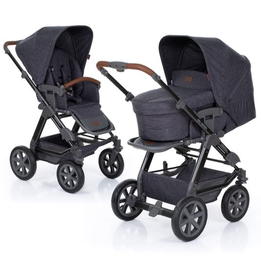 ABC Design Combi stroller Tereno 4 Air - incl. carrycot and sport seat - Street