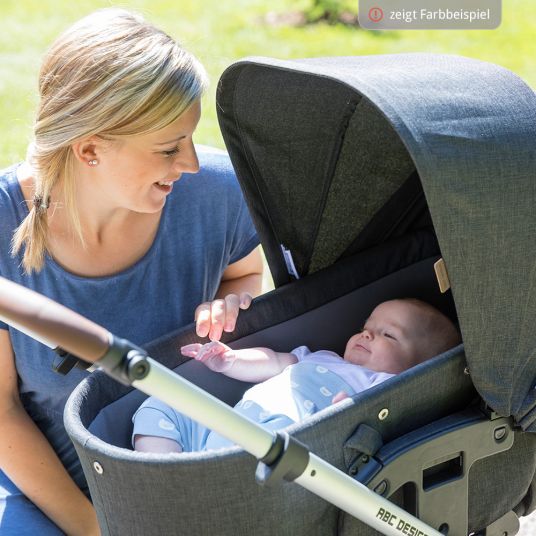 ABC Design Combi stroller Tereno 4 Air - incl. carrycot and sport seat - Street