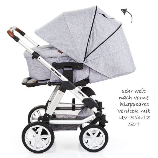 ABC Design Combi pushchair Tereno 4 - Graphite Grey