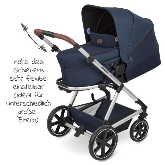 ABC Design Timbo 4 baby carriage - incl. carrycot & sports seat - Ocean